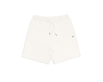 Pantalones cortos deportivos de algodón orgánico de peso pesado / Ropa de estar por casa de lujo unisex