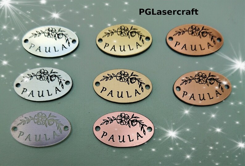 Personalised Tags for Handmade crafts Custom Labels for Etsy