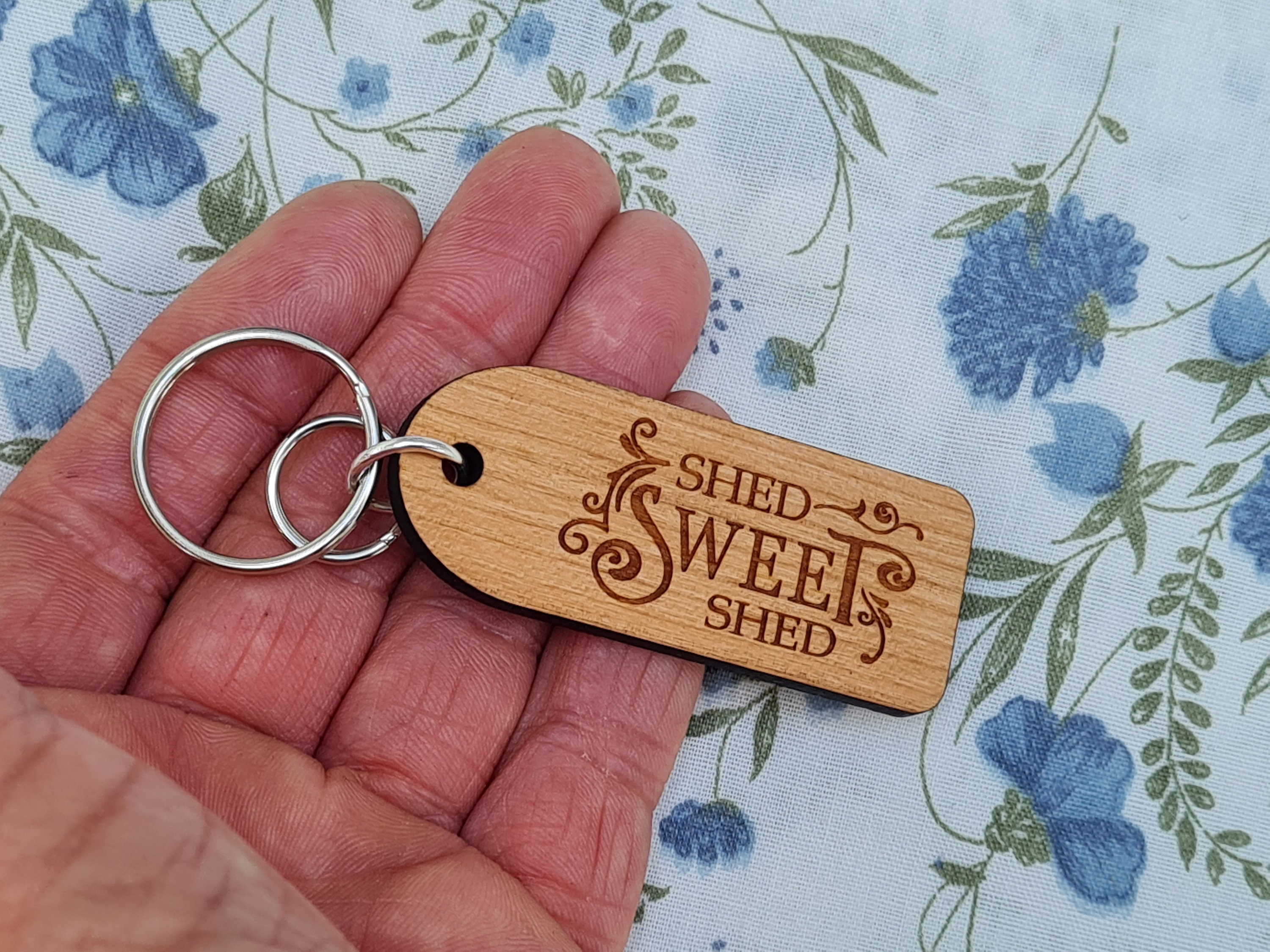 Schuppen süß Schuppen gravierte Holz rustikale klobige | Etsy