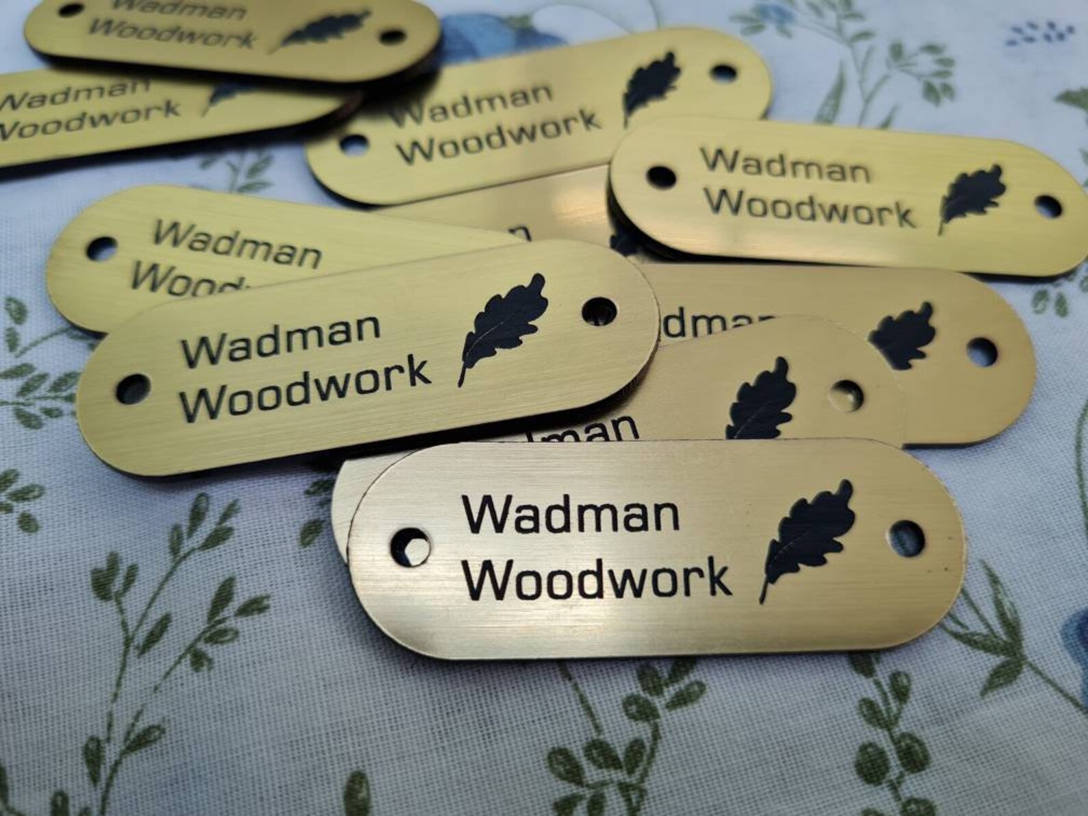 Personalized Craft Tags Handmade Product Labels Metalic - Etsy