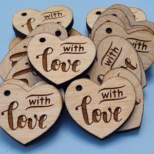 Gepersonaliseerde aangepaste houten tags, aangepaste naam - logo houten tags, houten ambachtelijke gepersonaliseerde gegraveerde tag, houten geëtste cadeaulabels, op bestelling gemaakt