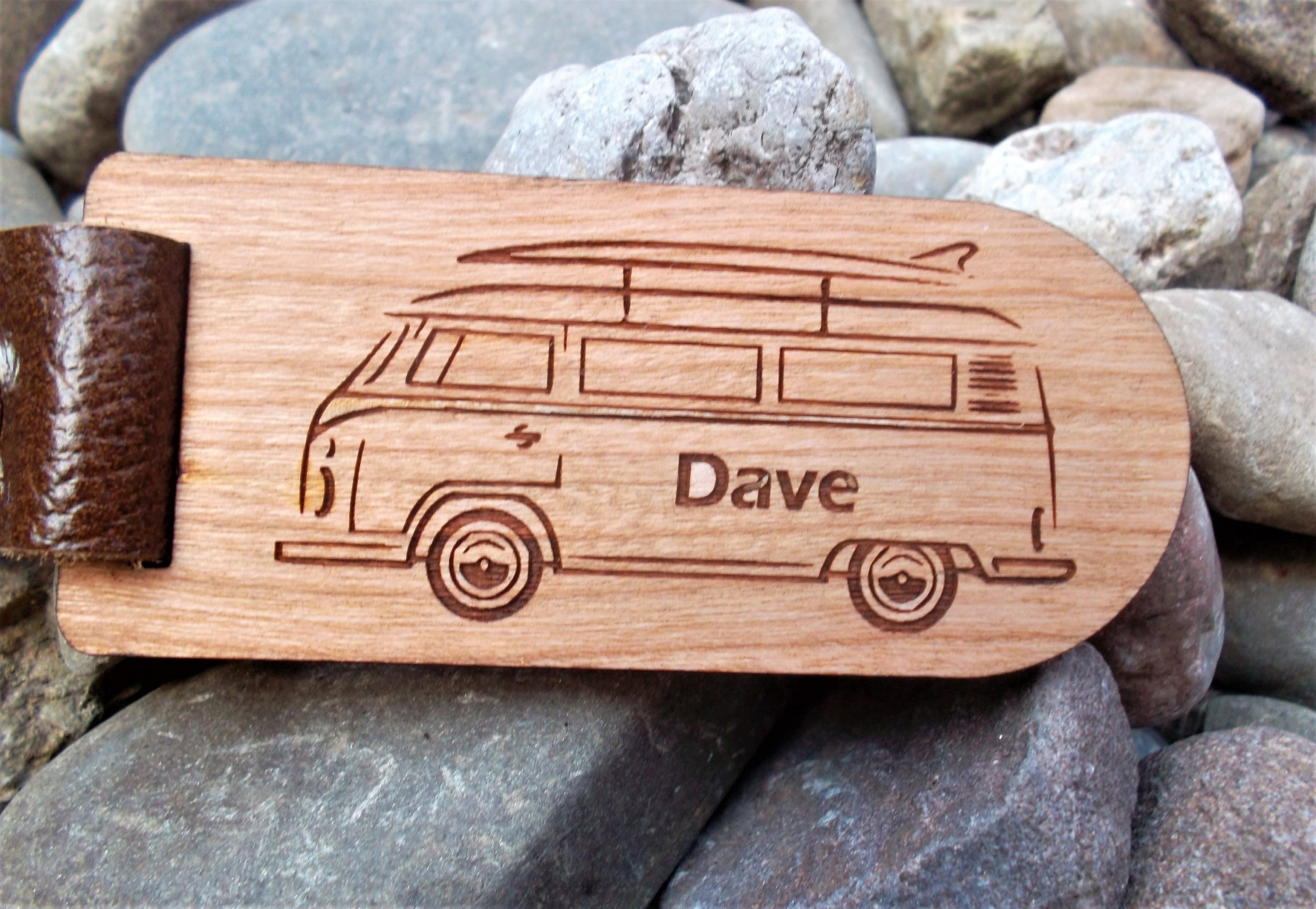 Personalized VW Camper Van Gifts VW Keyring Wood and Etsy UK