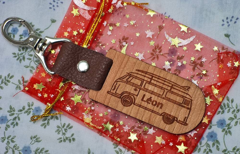 Personalized VW Camper Van Gifts VW Keyring Wood and Etsy UK
