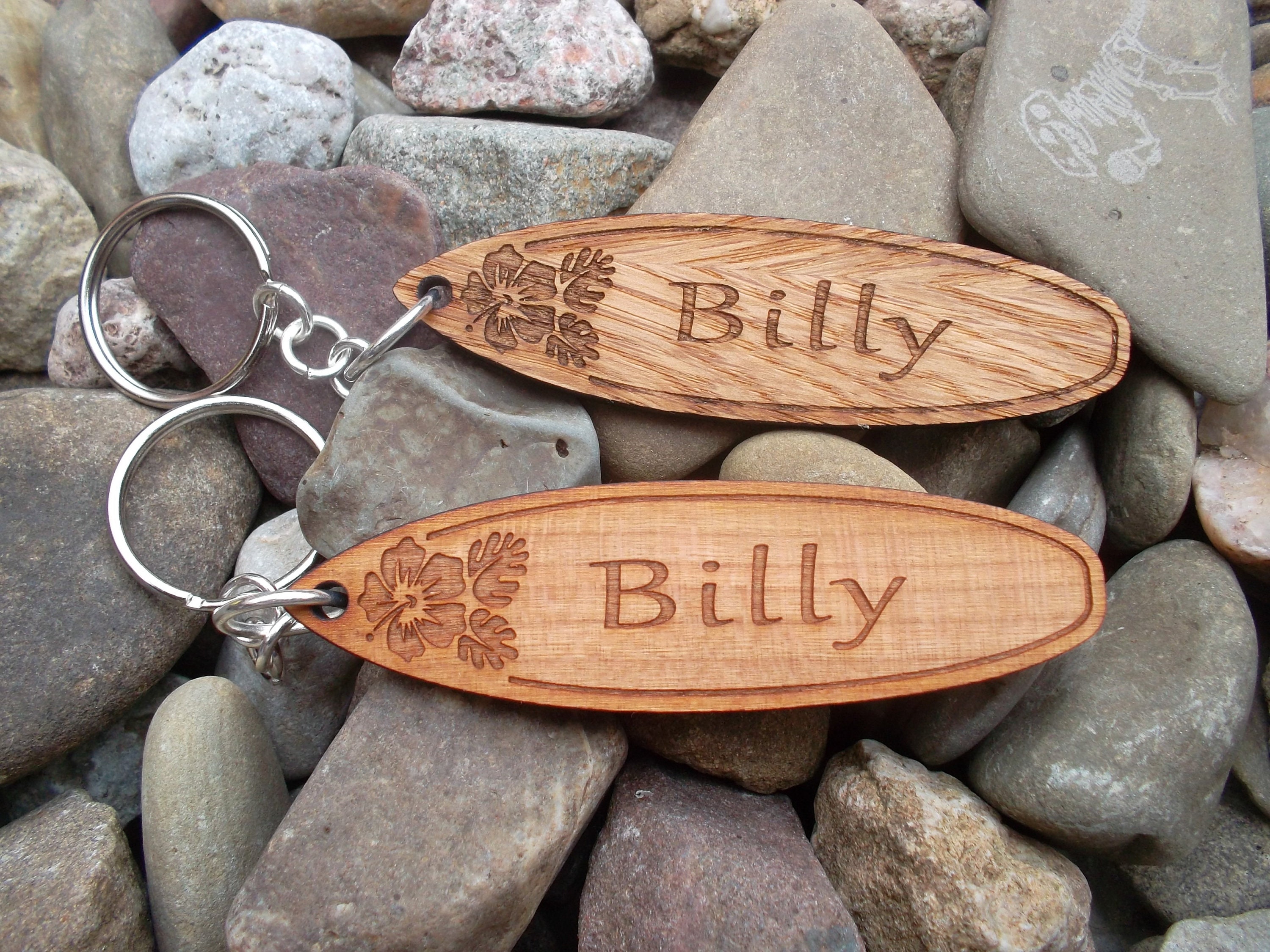 Surfboard Keychain Surfboard Key fob Personalised Surfers Etsy