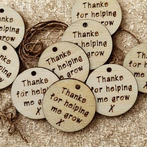 Personalised Custom Wood Tags, Custom Name - Logo Wood Tags, Wooden Craft Personalised Engraved Tag, Wooden Etched  Gift Tags, Made to order