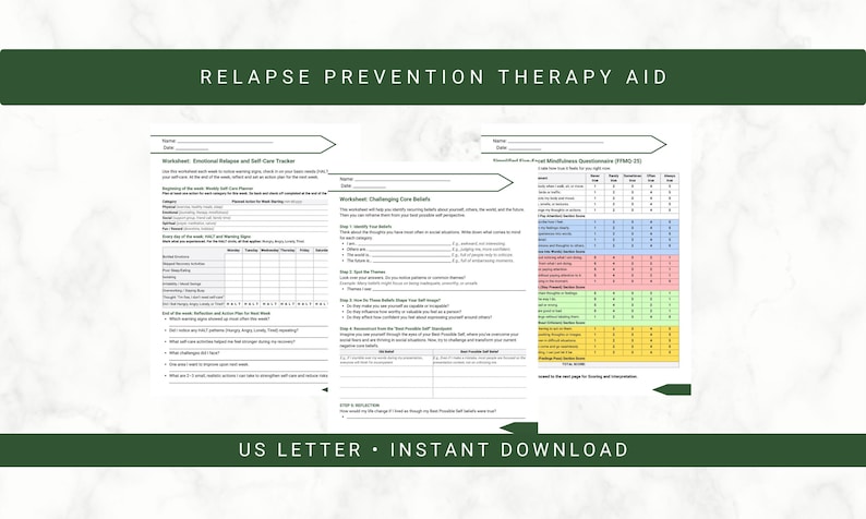 Relapse Risk Assessment Substance Use Relapse Prevention in Post-treatment Recovery ...