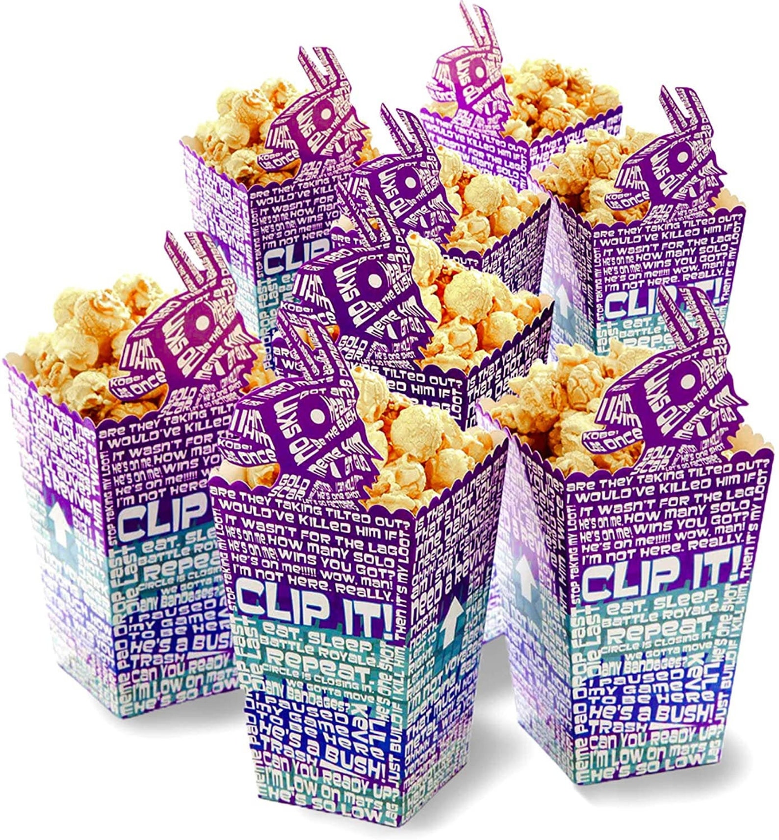 Gaming Party Supplies for Birthday Llama Popcorn Box Llama | Etsy