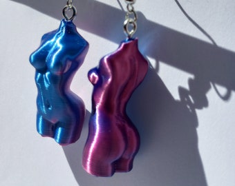 Female Torso Earrings