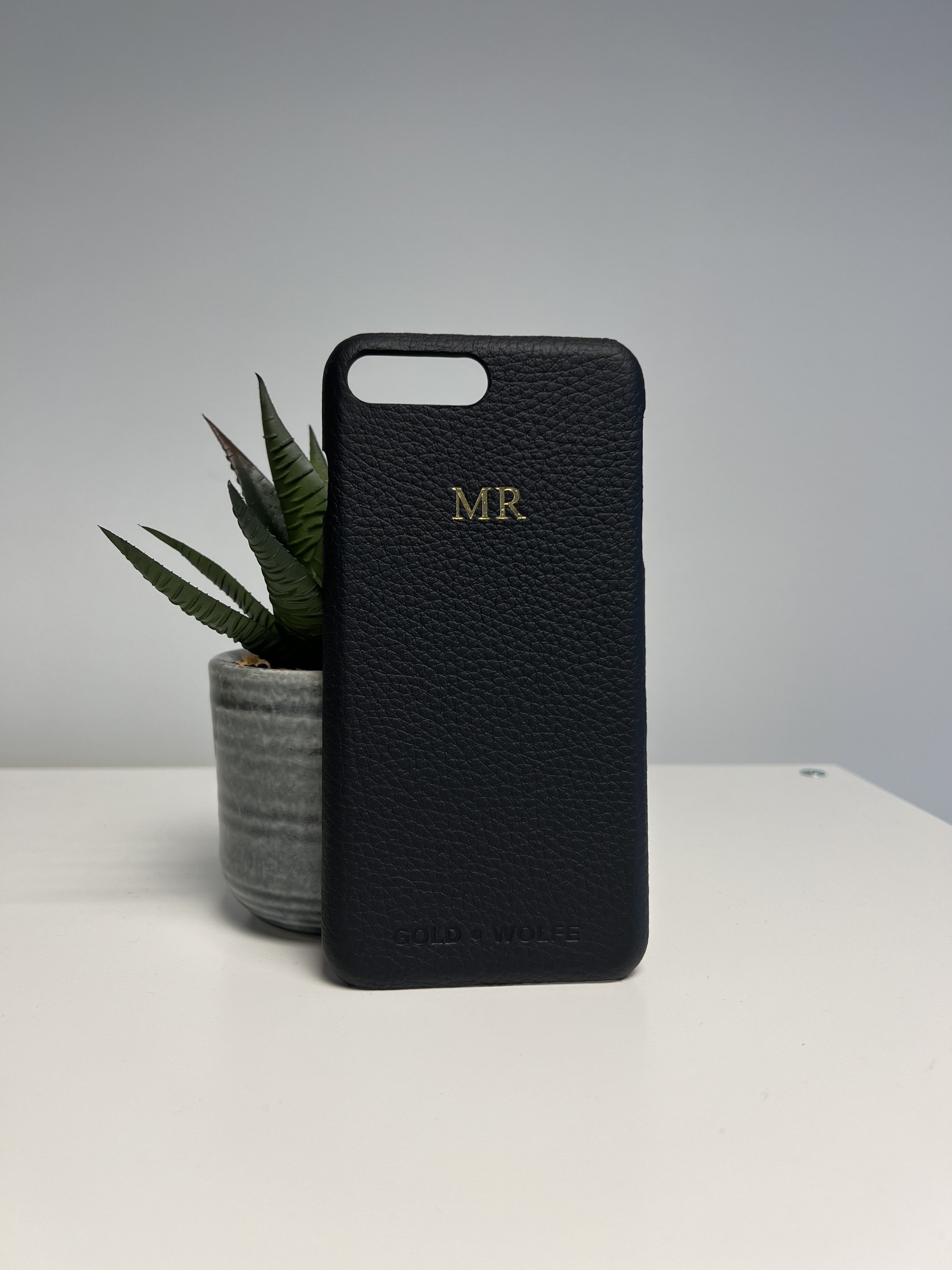 Genuine Leather iPhone SE 2020 Case Personalised With Any Name or