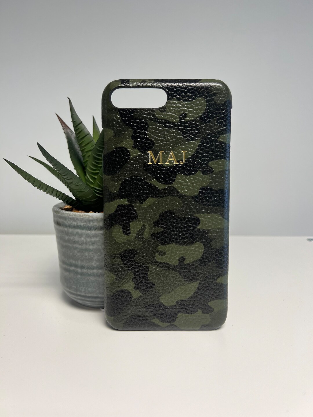 Genuine Leather iPhone SE 2020 Case Personalised With Any Name or