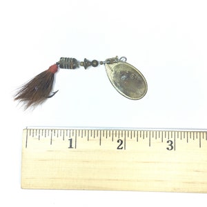 Leurre Mepps Aglia #2 Vintage – Spinner Tueur Et Fureur Noire – Stock Ancien 1970