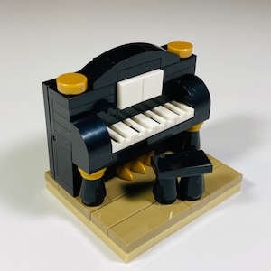 Mini Upright Piano Set (Ready to Build from LEGO bricks)
