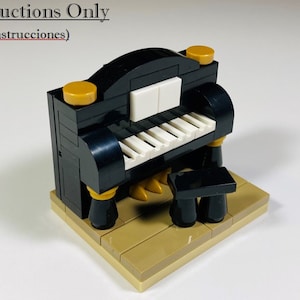 Model Instructions for Mini Upright Piano (Digital PDF Only)