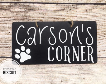 Dog House Name Sign / Kennel Name Plaque / Sign / Approx 7.25"x3.15" / Kennel Pet Name Plate