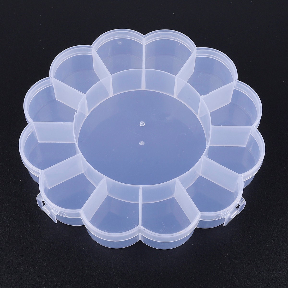 Big Flower Beads Organizer With Clear Lid FREE SHIPPING Bead Bowl Beading  Organizer With Acrylic Lid Plywood Box Gift for Bead Embroiderer 
