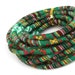 African Fabric Ethnic Rope Cord - Tribal Rope Cord - Black White Pink ...