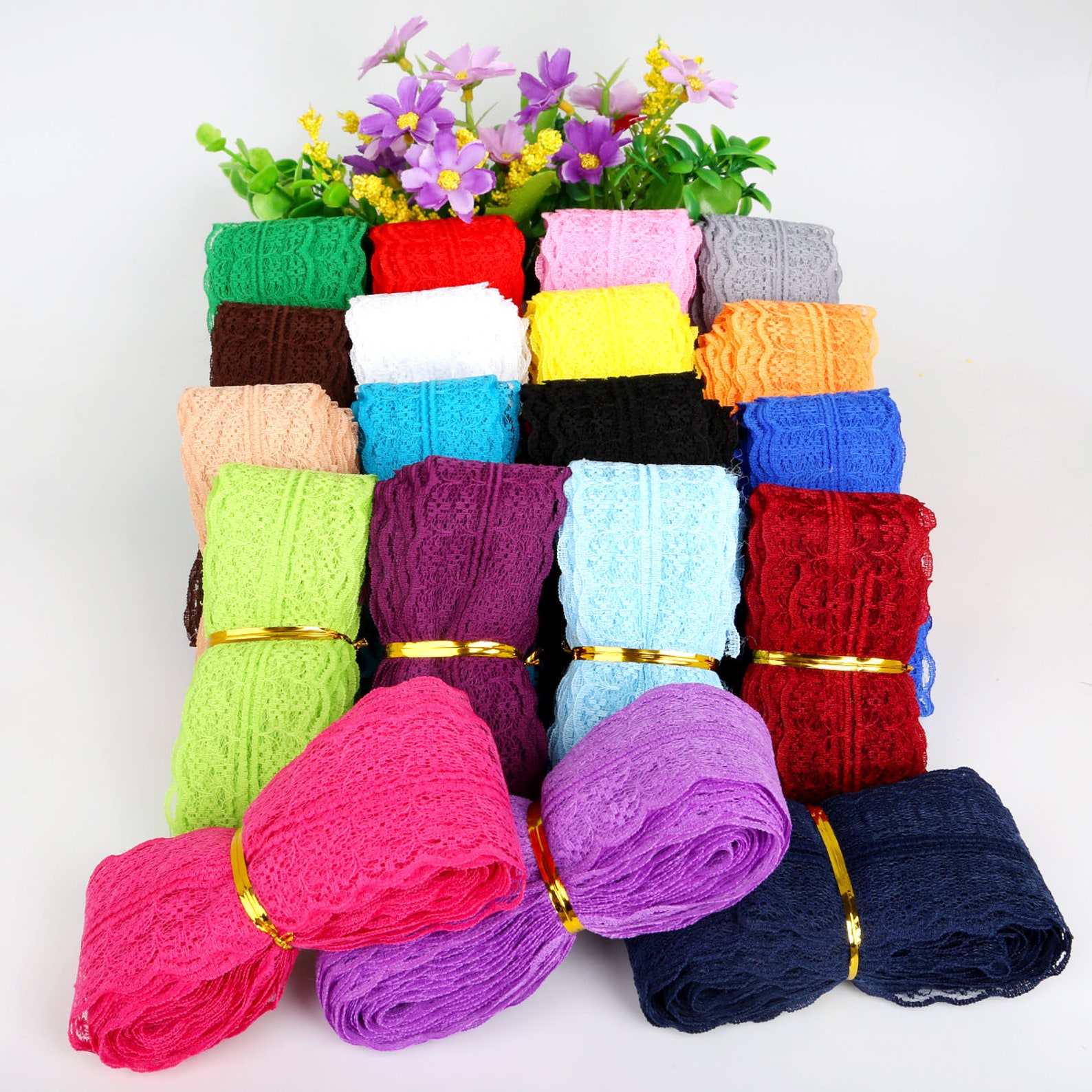 5M 4.5cm Lace Ribbon Roll Ornamental Lace Roll Decorative Etsy