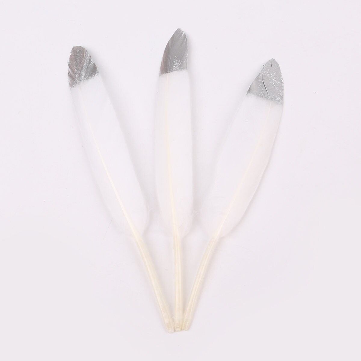 Large Feathers, 10 Pieces 18-24 White Prime Grade Large Ostrich Wing Plumes  Centerpiece Feathers : 2224 