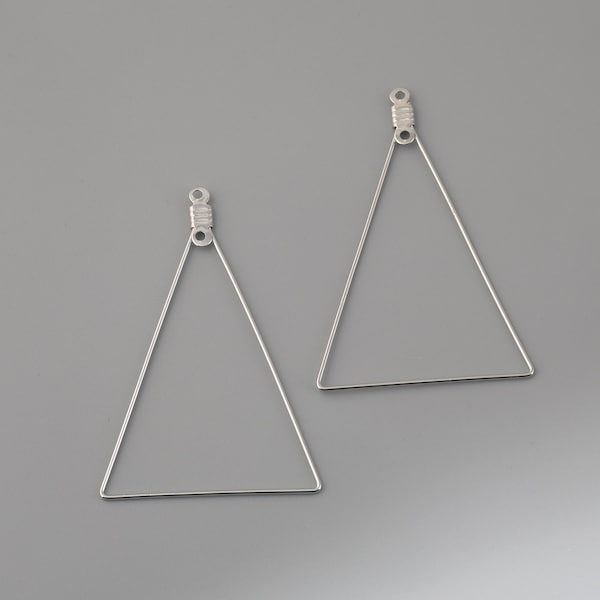 Triangle Earrings Etsy
