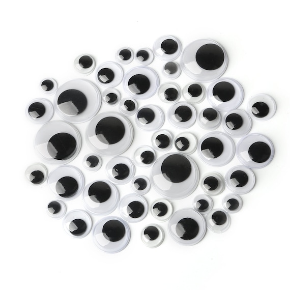 Hygloss Products Plastic Eyeball Googly Eyes For Arts & Crafts-Non