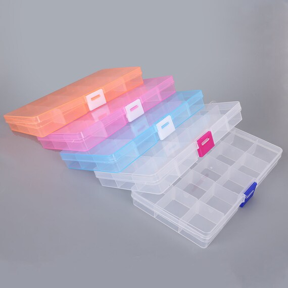 15 Grid Organizer Storage Box, Grid Storage Container