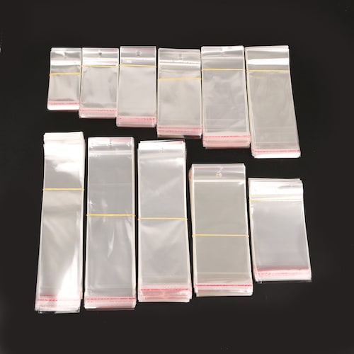 Aazon.co: 100 Pack Clear Plastic Reclosable Bags, 3 Il Self Seal - Foto 7