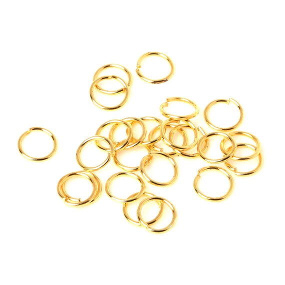 1500 Pezzi Anelli Aperti Placcati In Argento - Da 3 Mm A 8 Mm - Scatola Assortita - Italia - Foto 10