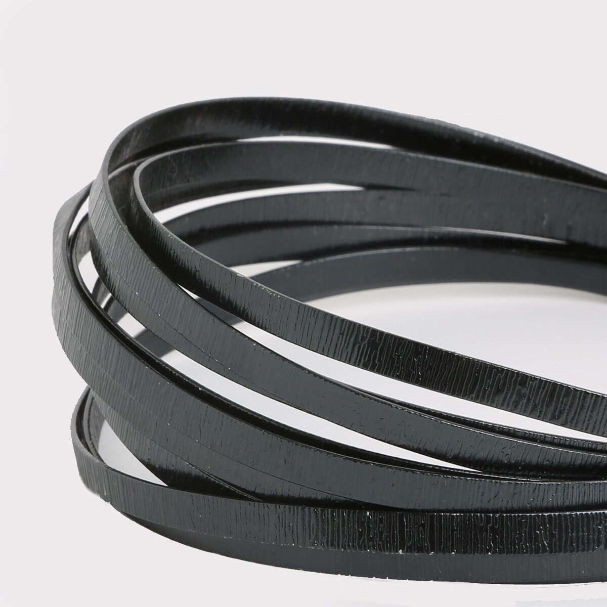 10 Feet Black Embossed Flat Smooth Aluminum Wire 5x1mm - Flat Wire ...