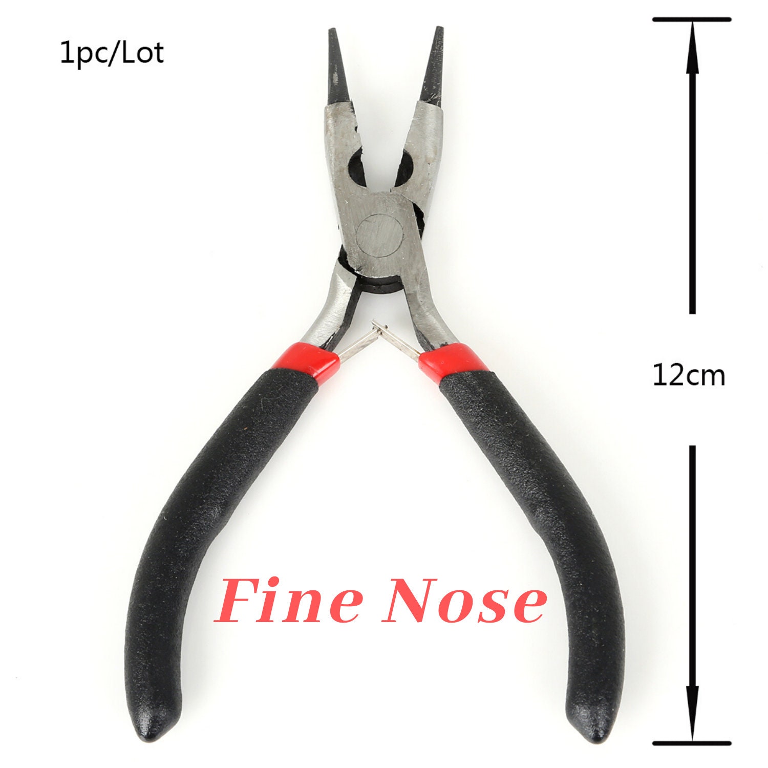 Round Flat Nose Wire-Cutter Jewelry Pliers Yellow Handle Tool for Wire –  VeryCharms