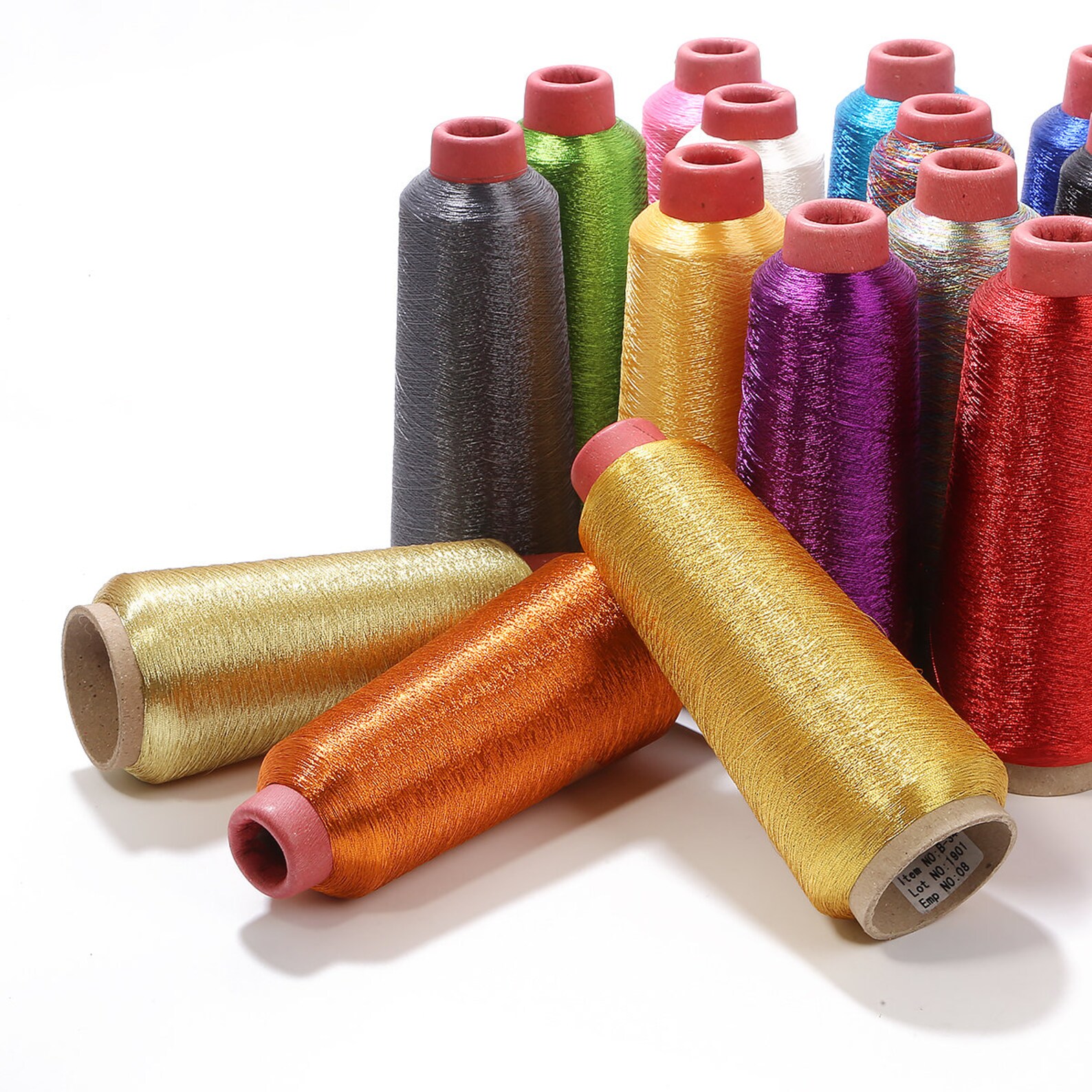 Thread Embroidery Line 3500 Yards Metallic Embroidery Threads - Sewing Thread - Silk Thread ...