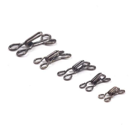  90 Pairs Sewing Hooks and Eyes Closure for Bra