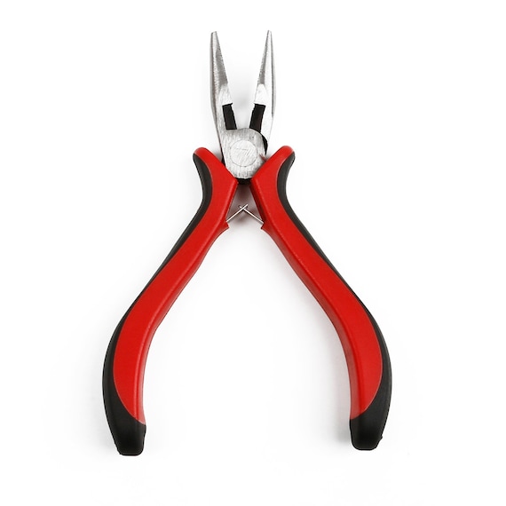 4 Pack Jewelry Pliers Jewelry Making Pliers Tools Kit with Needle Nose  Pliers/Chain Nose Pliers Round Nose Pliers Bent Nose Pliers Wire Cutters  for Wire Wrapping Earring Craft Making Supplies Mix Color