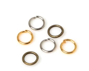 5mm Jump Rings 800st - Goud Zilver Brons Plated Open Jump Rings - Sieraden Maken Supply - 0.7mm Dik