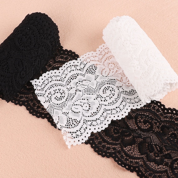 Black lace roll sale