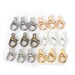 Bulk 100 Alloy Lobster Clasps 10mm 12mm 14mm 16mm Lobster Clasp Jewelry Clasps, Metal Clasps Necklace Supplies - Gold Silver Bronze Black 