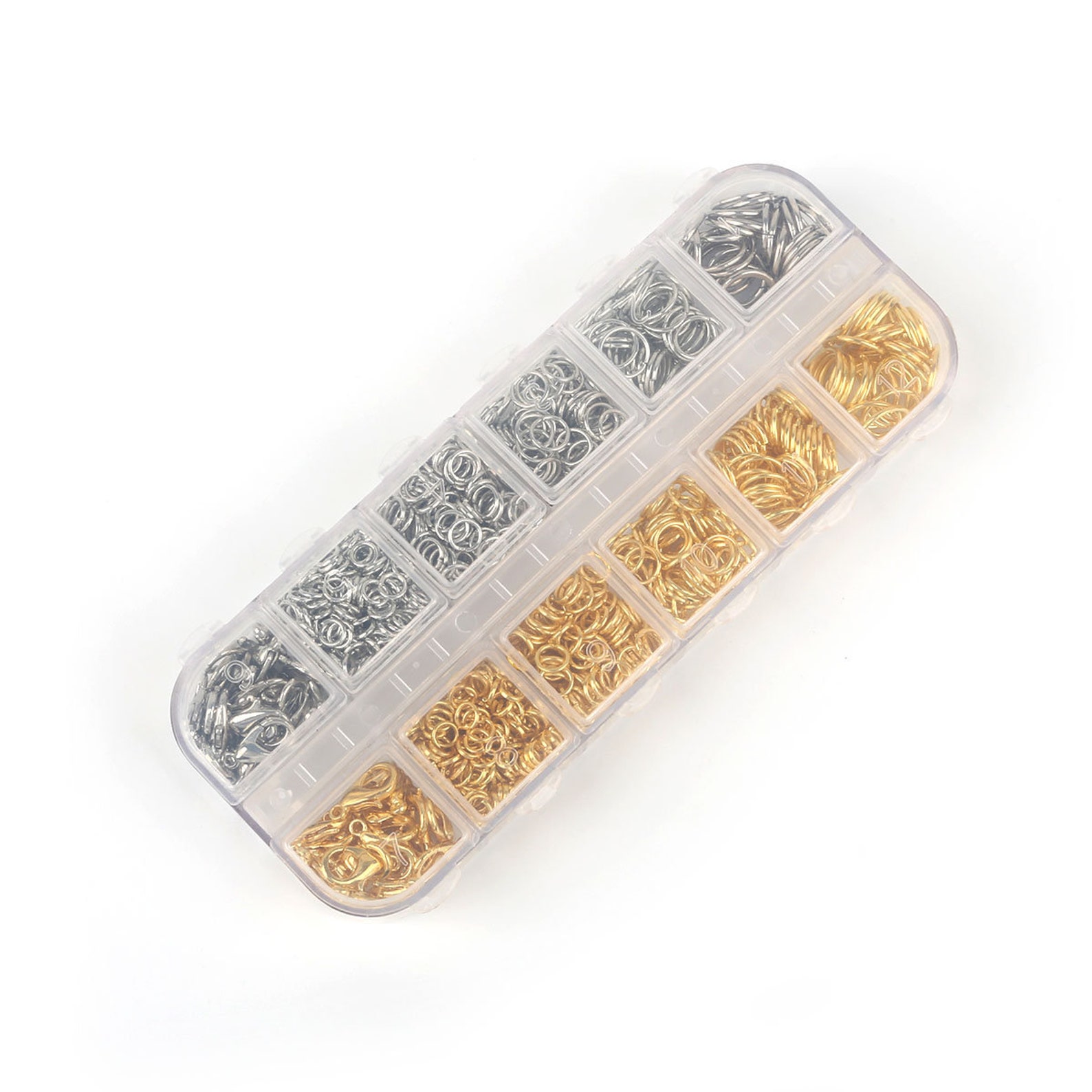 Jewelry Findings Set Gold Silver Plated Jewelry Making Kit Etsy