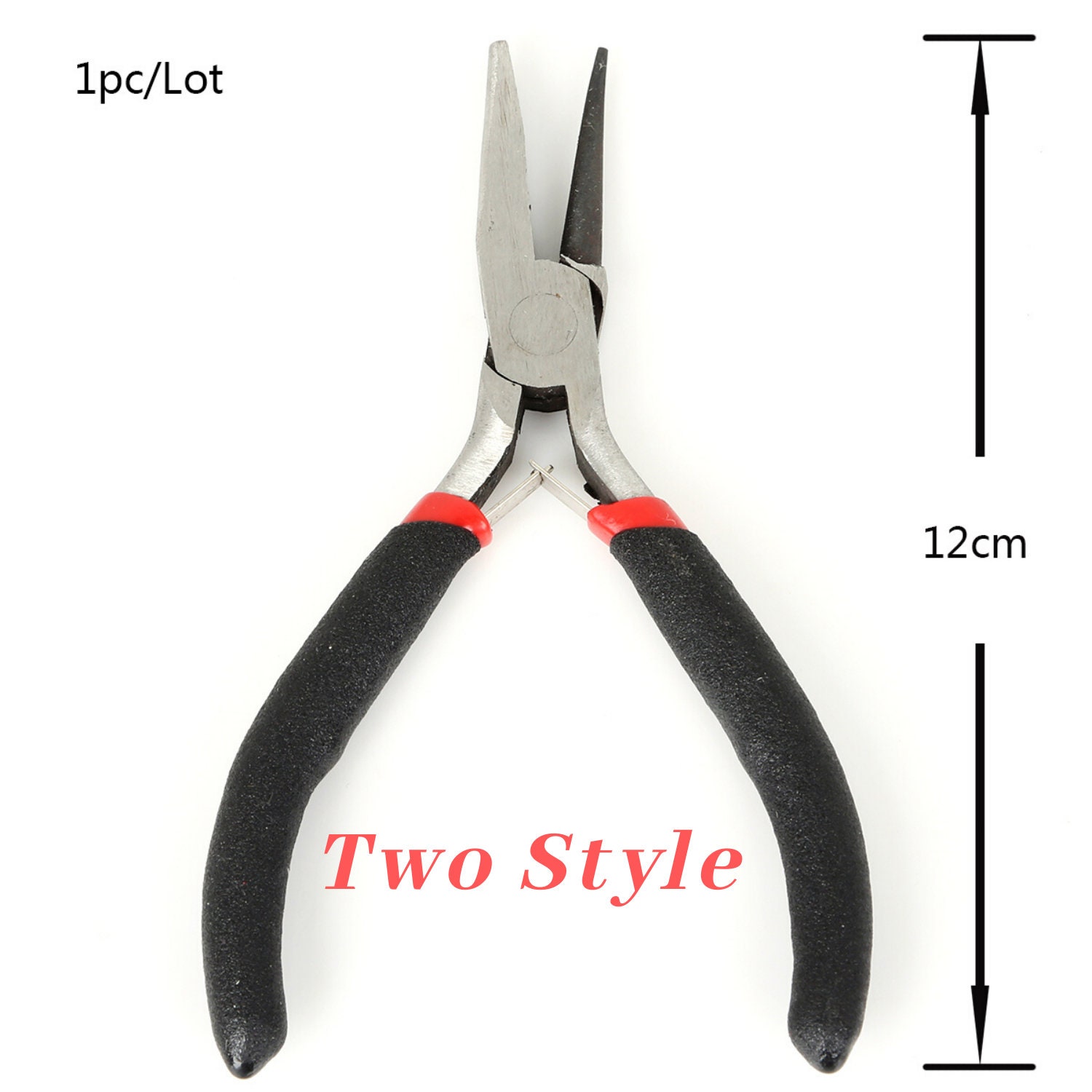 Anezus 4pcs Jewelry Pliers Tool Set Includes Needle Round Wire Cutters and Bent Nose Pliers for Jewelry Beading Repair Making Supplies