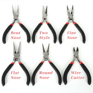 Jewelry Tool Set, Round Nose Pliers, Flat Nose Pliers, Wire Cutters, Fine Nose, Jewelry Making Tools, Beading Suppliers, Jewelry Suppliers