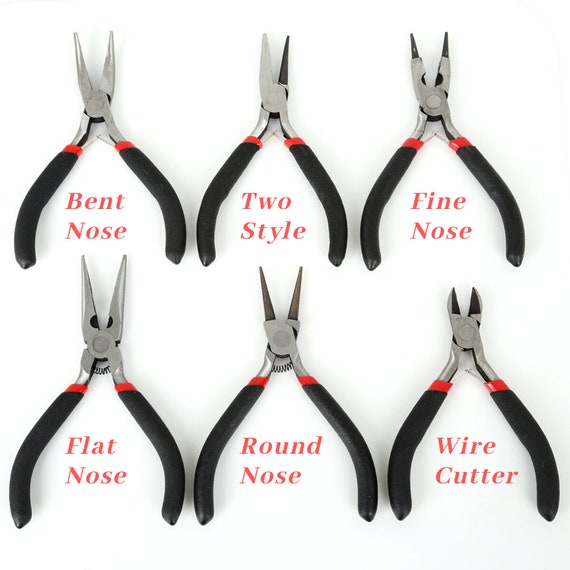 Jewelry Tool Set, Round Nose Pliers, Flat Nose Pliers, Wire Cutters, Fine  Nose, Jewelry Making Tools, Beading Suppliers, Jewelry Suppliers -   Sweden