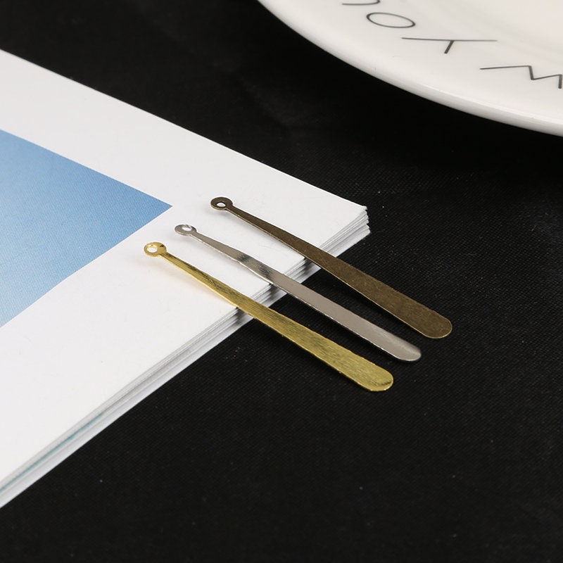 10pcs Long drop Connector Pendant - Gold Drop - Silver Drop - Bronze Drop - Long drop Connector Charm 4X38mm