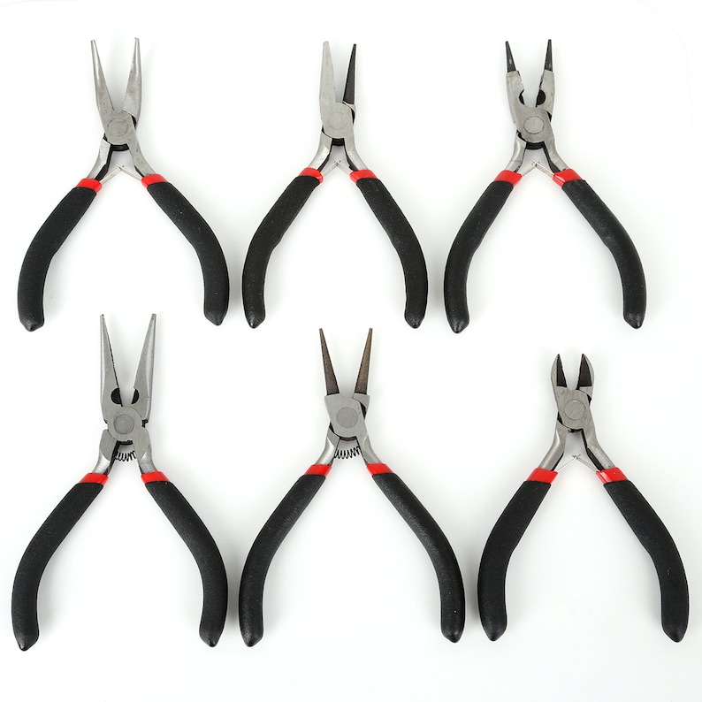 Jewelry Tool Set, Round Nose Pliers, Flat Nose Pliers, Wire Cutters, Fine Nose, Jewelry Making Tools, Beading Suppliers, Jewelry Suppliers image 9
