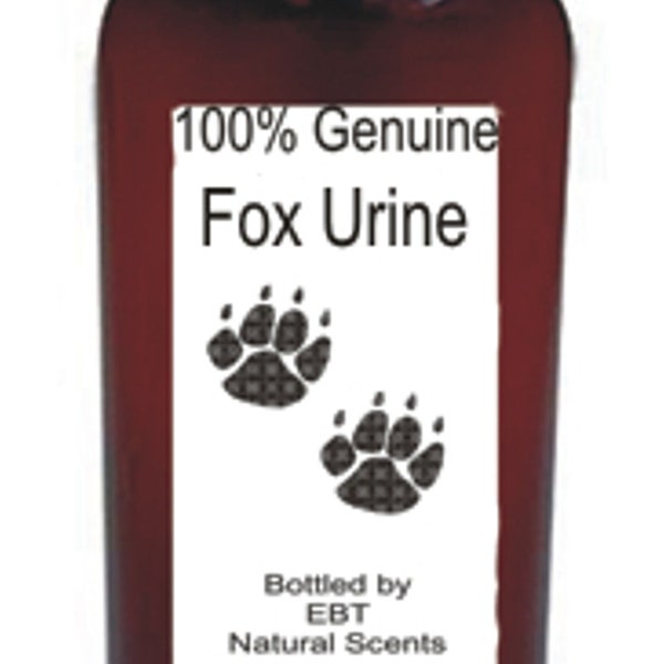 EBT Scent Company 1 Pint Genuine Fox Urine! *Peddling Pee Since 1986!*