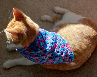 Handmade Crochet Dog/Cat Bandana