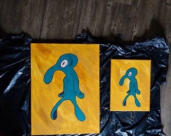 Spongebob painting | Etsy
