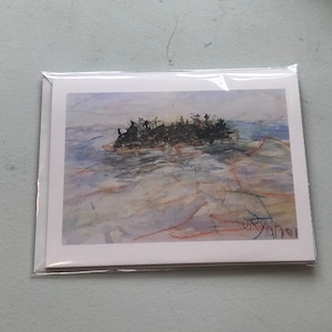 Ile de la Litte - Carte vierge