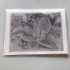 Tre carte artistiche vuote