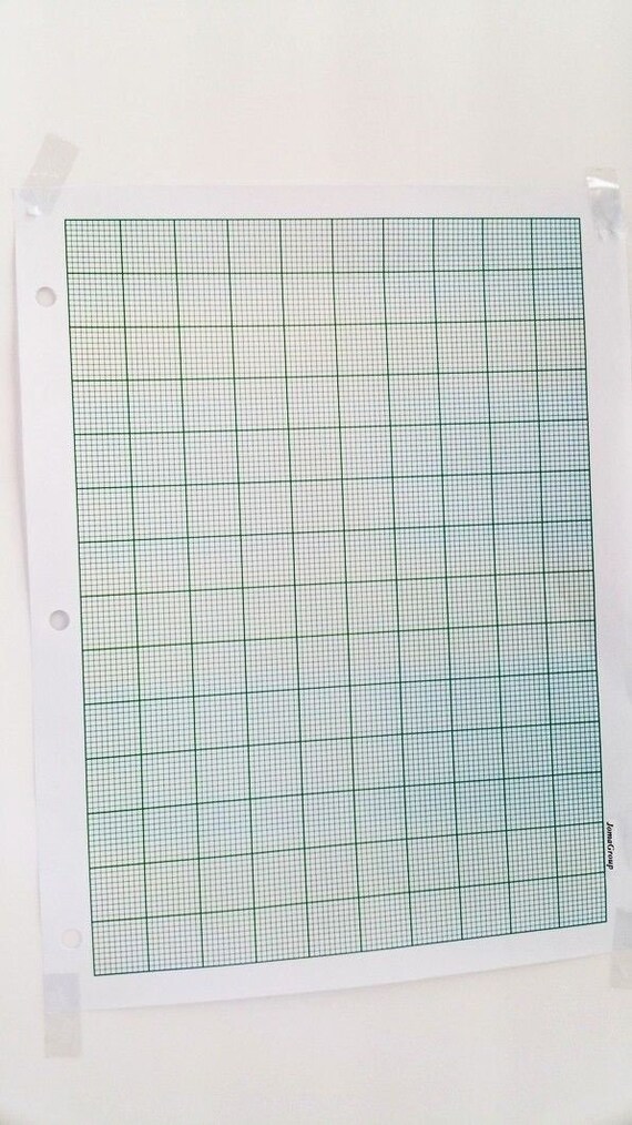 joma graph paper 2mm grid sheets a4 1 pt lines multicolor 5 etsy