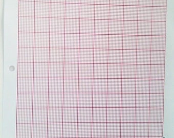 joma graph paper 2mm grid sheets a4 1 pt lines multicolor 5 etsy
