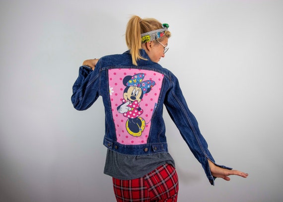 Upcycled Reworked Disney Minnie Mouse Inspired Vintage Levis - Etsy