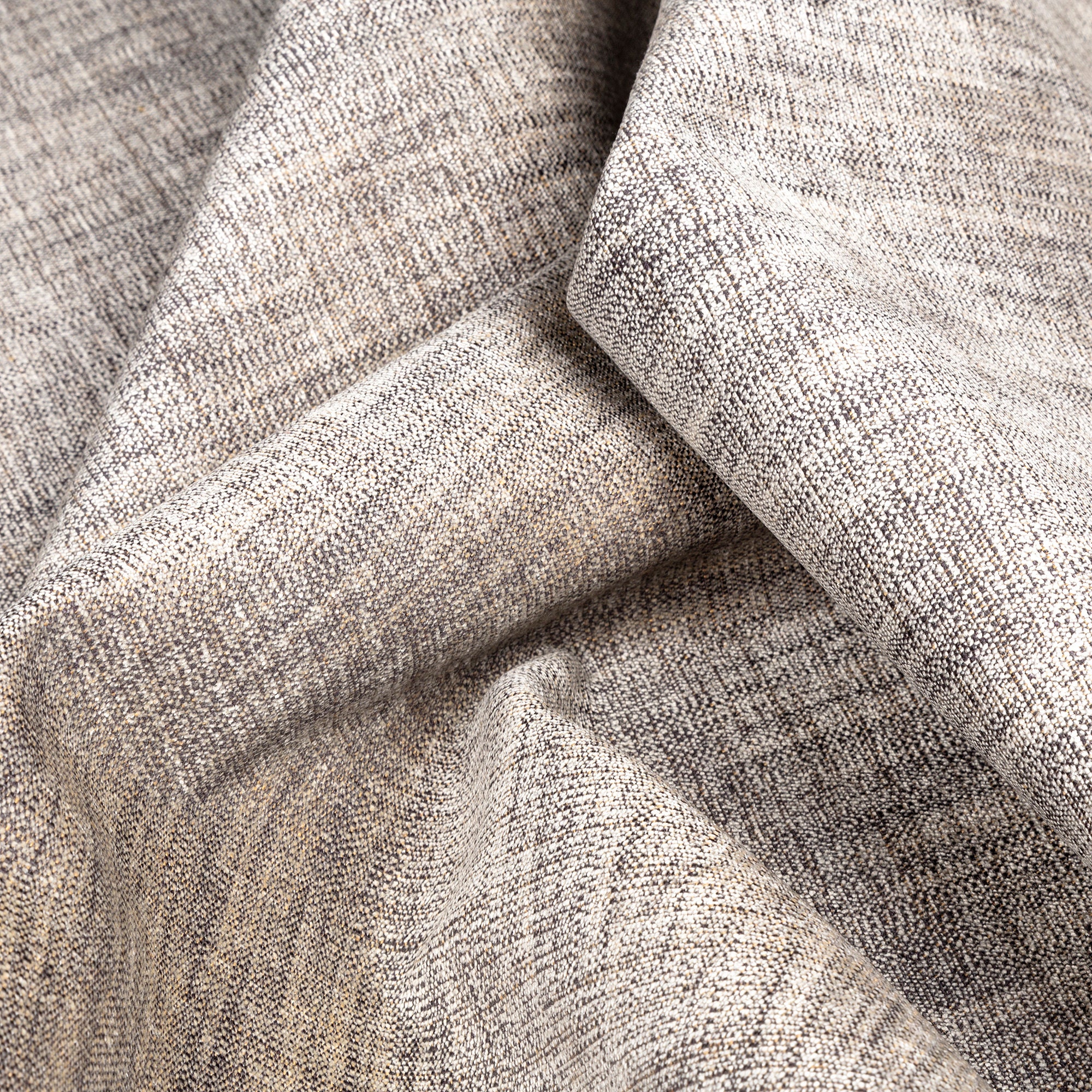 Grey Beige Weave Linen Thick Heavy Fabric Textured Plain Soft Etsy